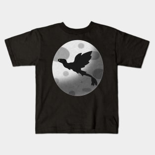 The Night Fury and the Moon (no background ver.) Kids T-Shirt